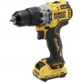 DeWALT DCD706D2-QW porakone, 1500 kierr./min, pikakiinnitysistukka, 1,1 kg