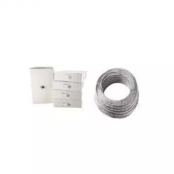 LogiLink asennuskaapeli, Cat. 5e, S/FTP, 100 m, harmaa (CPV007)