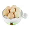 Munankeitin Adler AD 4459 — kapasiteetti 7 munaa, 450 W, valkoinen, painikeohjaus, valmiusmerkki