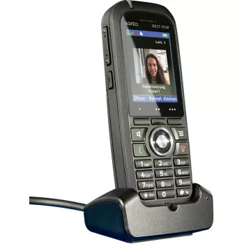 IP-puhelin AGFEO DECT 75 IP musta