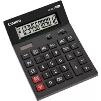 Canon WS-1210T laskin pöytälaskin näyttö musta