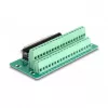DeLOCK D-Sub 37-napainen pistoke riviliittimeen DIN-kiskoon 51 mm 30 mm 116 mm