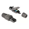 Verkkokaapeli DeLOCK RJ45-uros Cat.8.1 STP työkaluton musta