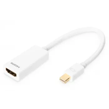 DisplayPort-sovitinkaapeli Digitus Mini DP - HDMI Type-A