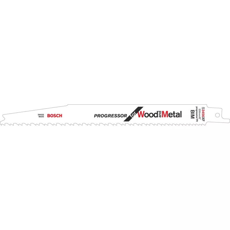 Puukkosahanterä Bosch S 3456 XF bimetalli 20 cm 1 kpl