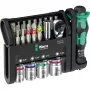 Wera Tool-Check Modular Imperial -pikkuräikkä, hylsy- ja kärkisarja, 21-osainen (05049001001)