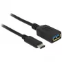 Delock USB-adapteri - USB Type-A (naaras) - 24-pin USB-C (uros)