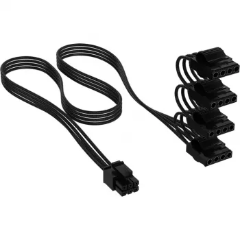 Corsair kaapeli PATA Power Individ. Sleeved musta