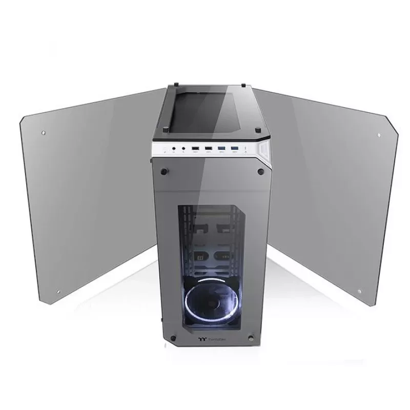 Kotelo View 71 Riing Tempered Glass E-ATX Full Tower - Snow Edition
