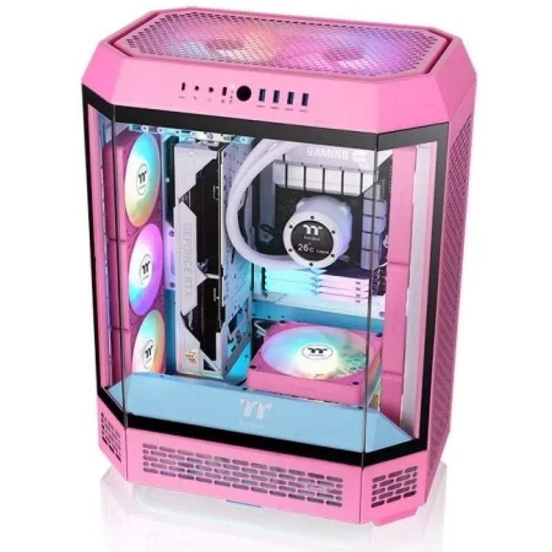 Thermaltake CT120 EX Reverse ARGB 120mm pinkki 3 kpl:n pakkaus