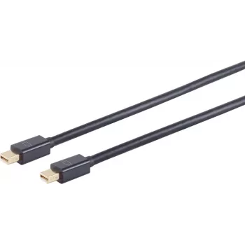 Mini DisplayPort – Mini DisplayPort -kaapeli ShiverPeaks BS10-51025, 1 m, kullattu