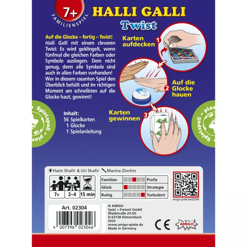 Halli Galli Twist, korttipeli