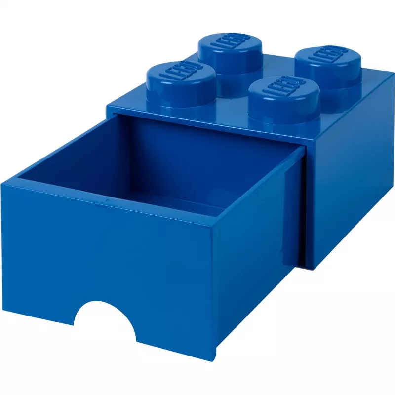 LEGO Brick Drawer 4 sininen, säilytyslaatikko sininen