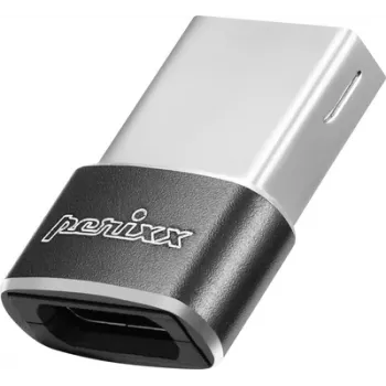 Perixx USB 2.0 sovitin [1x USB 2.0 urosliitin A - 1x USB 2.0 naarasliitin C] PERIPRO-408 (12128)