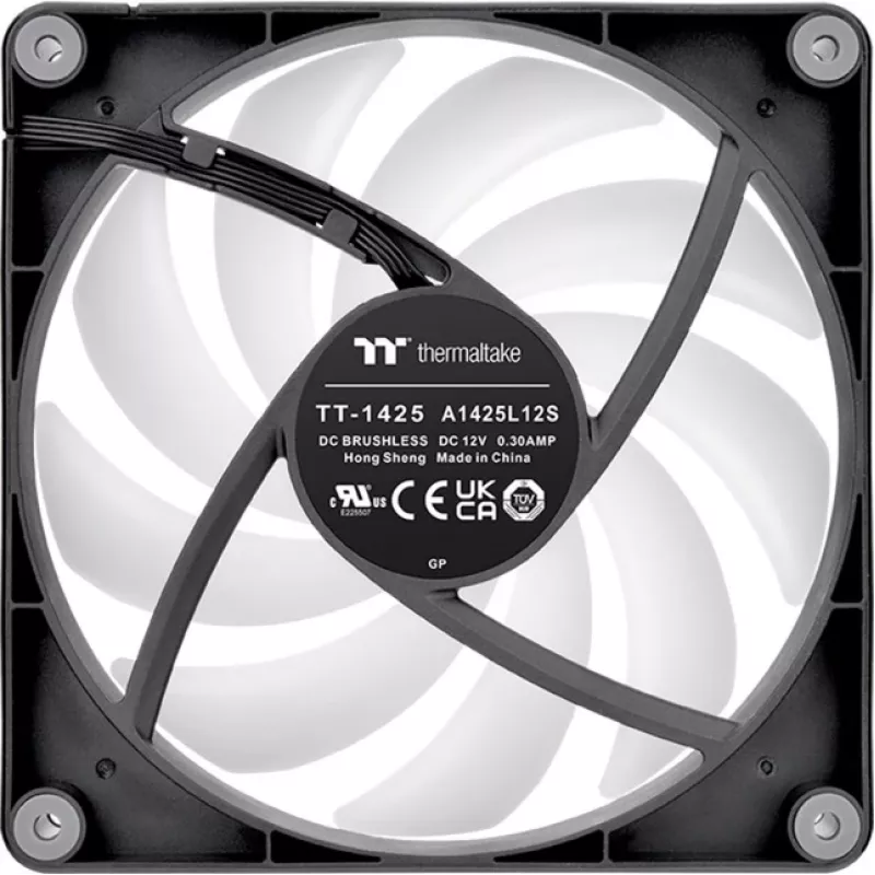 Thermaltake CT140 Reverse ARGB 14 cm tuuletin musta 500–1800 RPM 32,8 dB