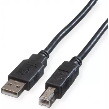 Secomp 11.44.8808 USB-kaapeli 0,8 m USB 2.0 USB A USB B musta (11.44.8808)