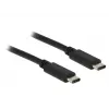 USB-kaapeli DeLOCK 0,5 m USB 2.0 USB C musta
