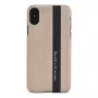 Älypuhelinkotelo man and wood iPhone X/XS – musta nahka