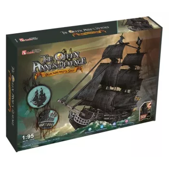 3D-PALAPELI iso setti merirosvolaivat Queen Revenge