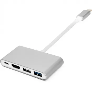 Sovitin USB-C - HDMI, 4xUSB 2.0/3.0, USB-C