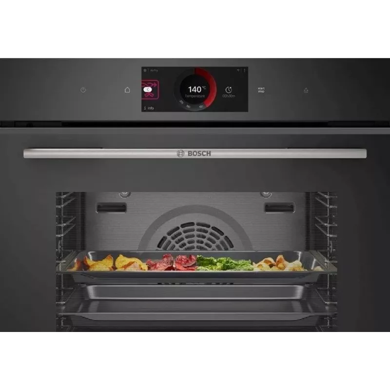 Bosch Serie 8 HBG7722B1 uuni 71 L 3600 W musta