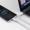 4smarts USB-C / USB-C -silikonikaapeli High Flex 60W 1,5 m valkoinen