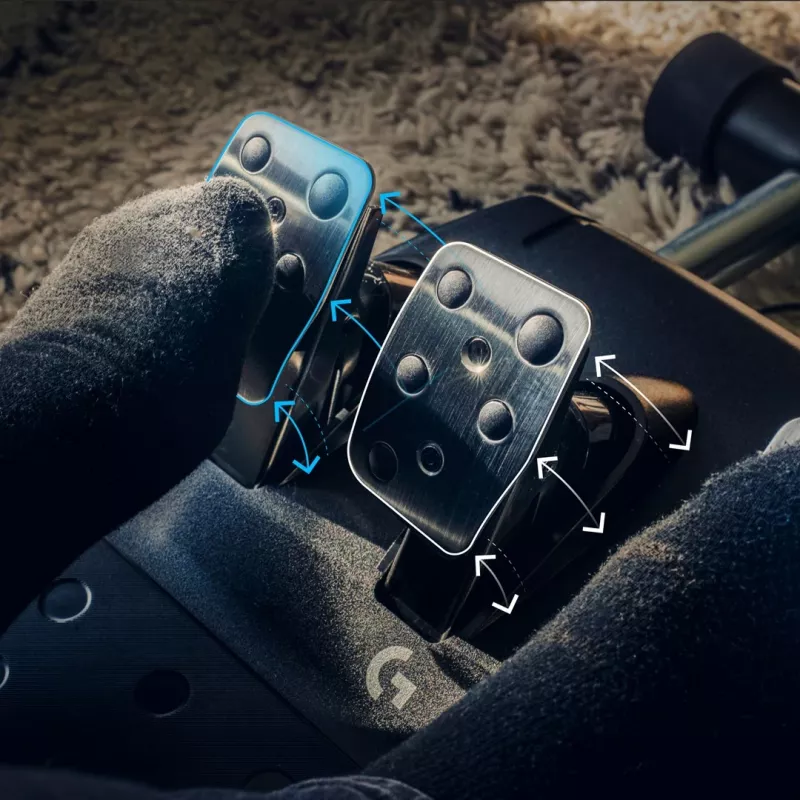 ratti ja polkimet Logitech G G923