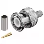 Koaksiaaliliitin BNC Microconnect BNC58M kromi 7g