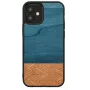 Man and wood -puhelinkotelo iPhone 12 mini — denim musta