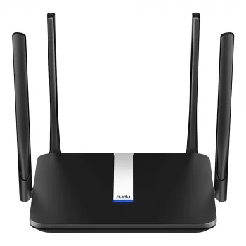 Cudy LT500 WLAN-reititin Fast Ethernet dual-band (2,4 GHz / 5 GHz) 4G musta