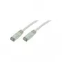 LogiLink 992298 RJ45-verkkokaapeli, patch-kaapeli CAT 5e SF/UTP 10,00 m harmaa 1 kpl
