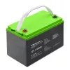 Geeliakku QOLTEC 53080 12V 100Ah — suljettu ladattava akku varavirransyöttöön