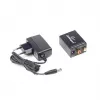 Gembird DSC-OPT-RCA-001 audiomuunnin musta