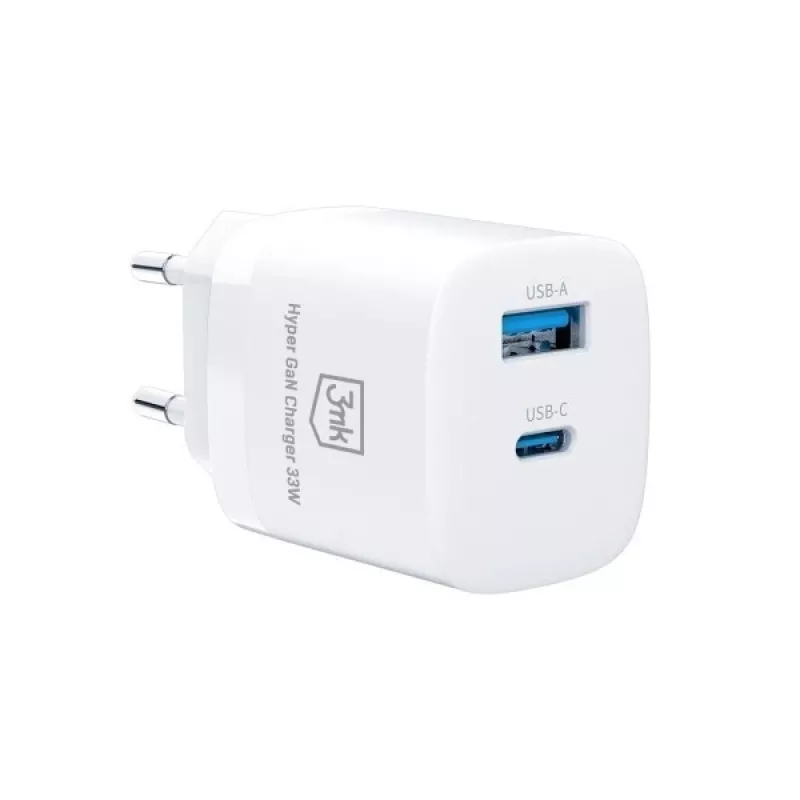 Laturi 33W GaN PD 1xUSB-A+1xUSB-A