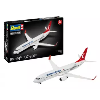 Muovinen pienoismallilentokone REVELL Boeing 737-800 Turkish Air mittakaava 1:144