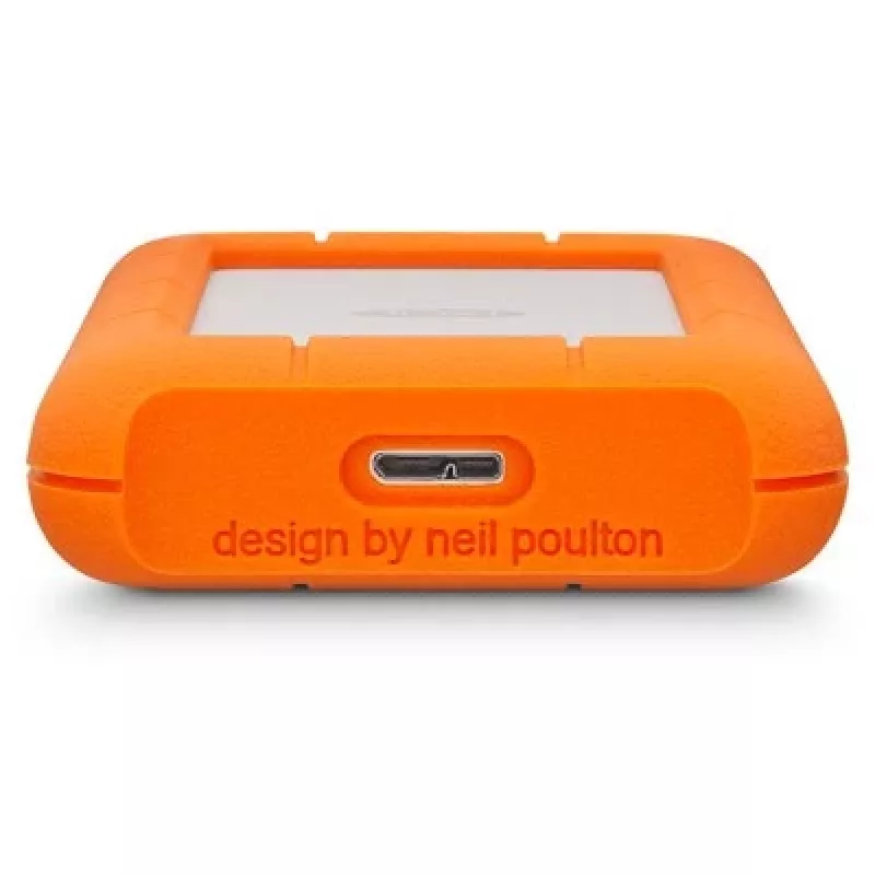 LACIE RUGGED MINI USB 3.0 2TB / iskun, sateen ja paineen kestävä / 6,4cm 2,5 tuuman