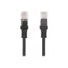 Verkkokaapeli LANBERG PCU6-10CC-1500-BK Cat6 U/UTP 15 m RJ-45 musta