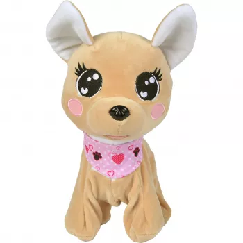 ChiChi LOVE Baby Boo, pehmolelu beige/vaaleanpunainen, 30 cm