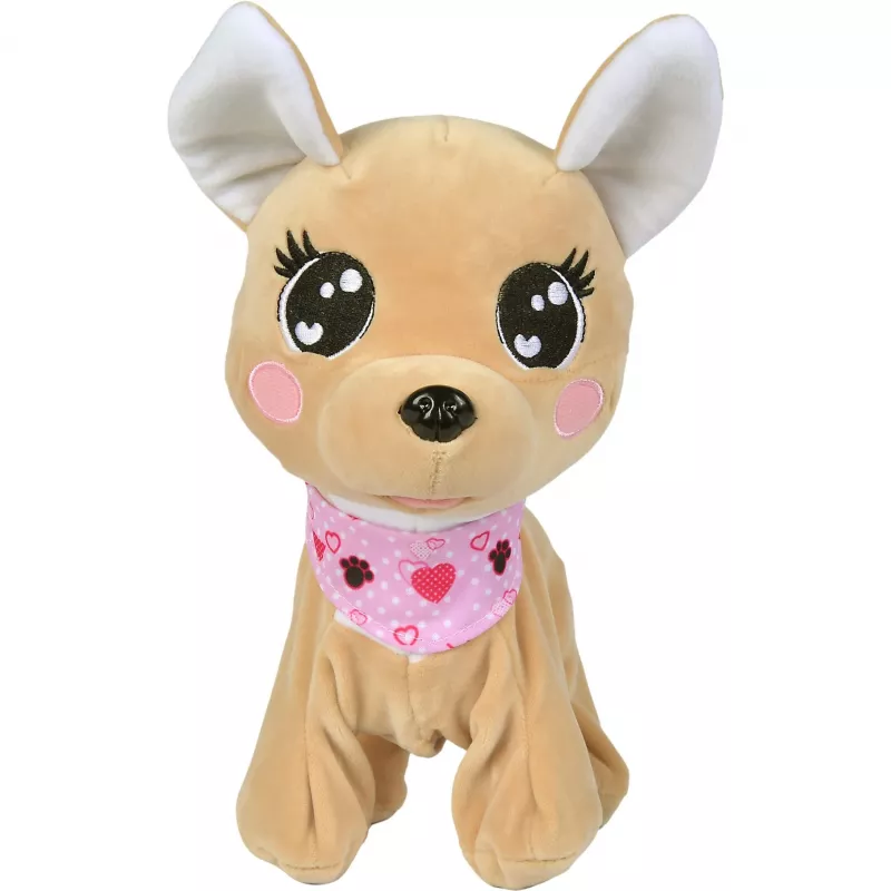 ChiChi LOVE Baby Boo, pehmolelu beige/vaaleanpunainen, 30 cm