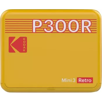 Kodak Mini 3 Square Retro -valokuvatulostin kelta