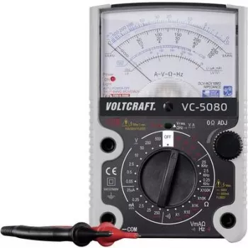 VOLTCRAFT VC-5080 käsikäyttöinen yleismittari analoginen CAT III 500 V (VC-5080)