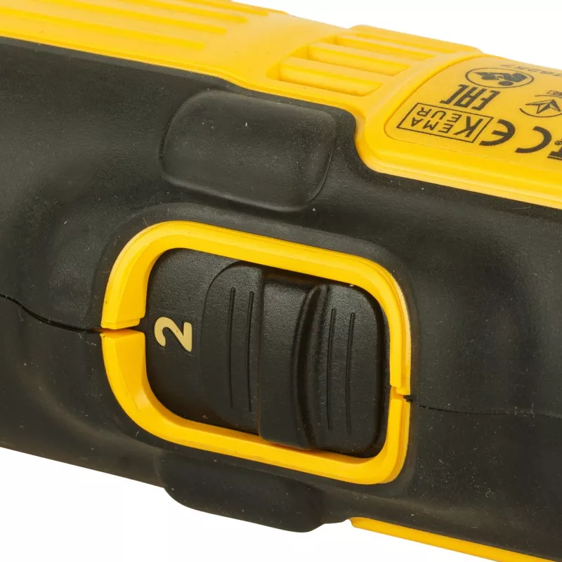 DeWALT DCD740NT-XJ porakone 2000 kierr./min pikaistukka 1,3 kg musta, keltainen
