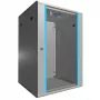 Seinäkaappi Extralink Rackmount-kotelo 18U 600x600 harmaa avainlukko