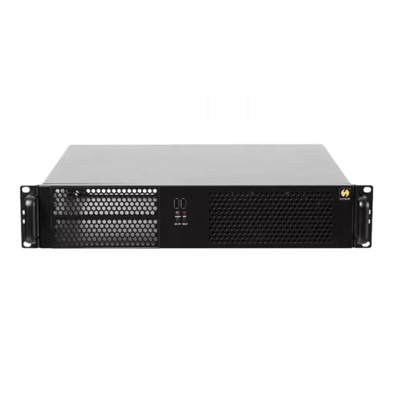 NETRACK NP5107 palvelinkotelo mini-ITX/microATX 482 88 8 390mm 2U räkki 19