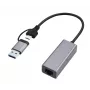 PowerLine-verkkosovitin Gembird A-USB3AC-LAN2G-01 2500 Mbit/s Ethernet LAN