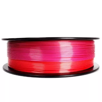 PLA 3D-tulostusfilamentti 1,75 mm 1 kg — Flashforge Gembird 3DP-PLA-SK-01-RP, violetti/punainen