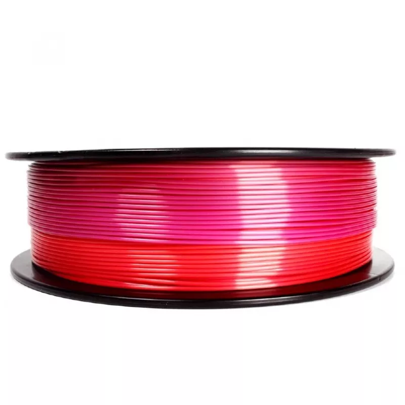 PLA 3D-tulostusfilamentti 1,75 mm 1 kg — Flashforge Gembird 3DP-PLA-SK-01-RP, violetti/punainen