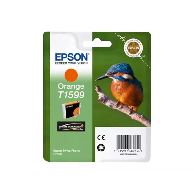EPSON muste oranssi T1599 patruuna 1 x 17 ml Ultrachrome Hi-Gloss2