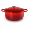 Le Creuset Signature 6,7 L pyöreä punainen