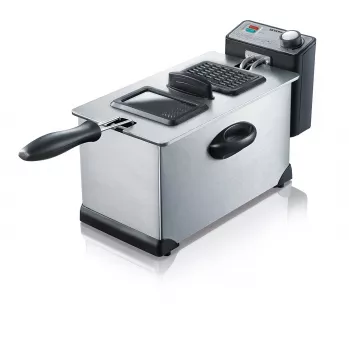Friteerauskeitin Severin FR 2431 Single 3 L 2000 W ruostumaton teräs